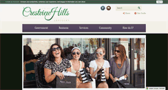 Desktop Screenshot of crestviewhills.com